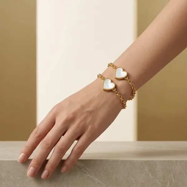 Heart_Bracelet_White_-_Pack_Of_2