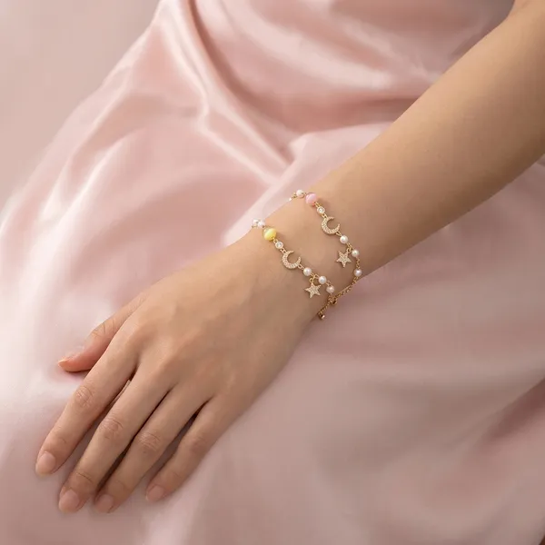 Minicharm_Bracelet_Pink_-_Pack_Of_2