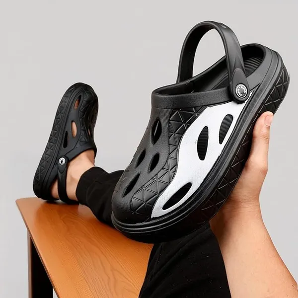 Black_Ethylene_Vinyl_Acetate_Clogs_For_Men_&_Boys