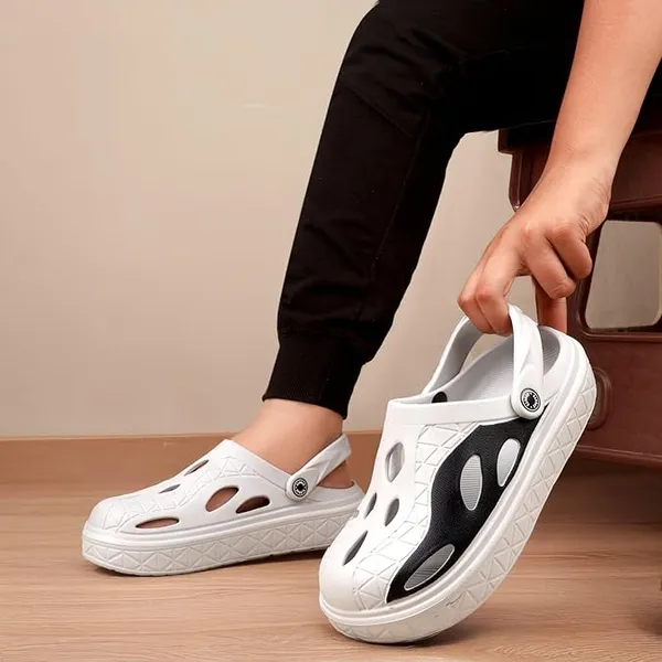 Light_Grey_Ethylene_Vinyl_Acetate_Clogs_For_Men_&_Boys