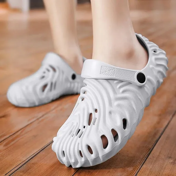 White_Ethylene_Vinyl_Acetate_Clogs_For_Men_&_Boys
