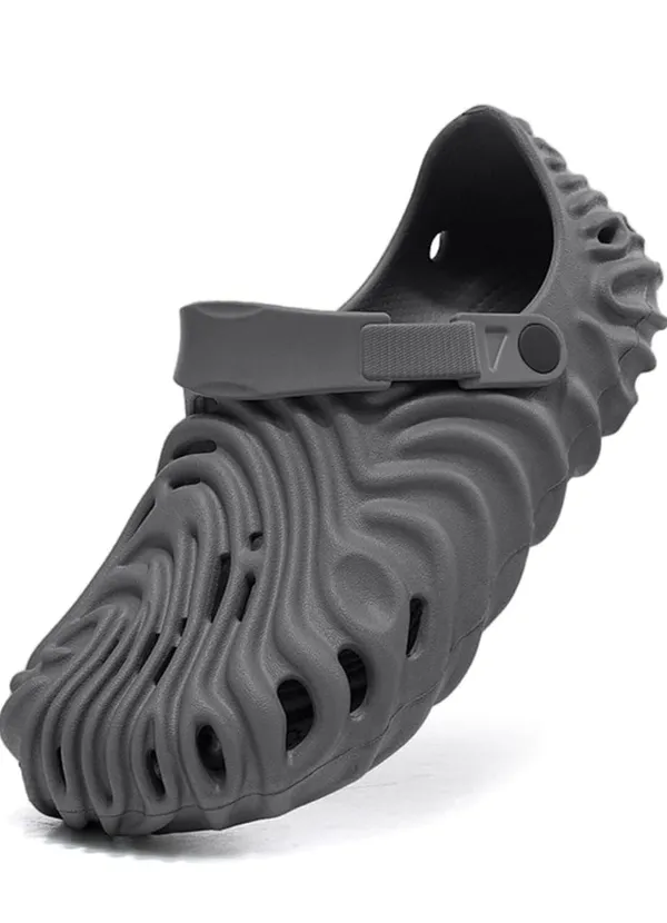 Dark_Grey_Ethylene_Vinyl_Acetate_Clogs_For_Men_&_Boys
