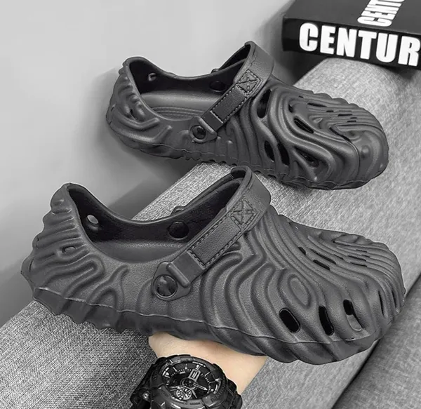 Dark_Grey_Ethylene_Vinyl_Acetate_Clogs_For_Men_&_Boys
