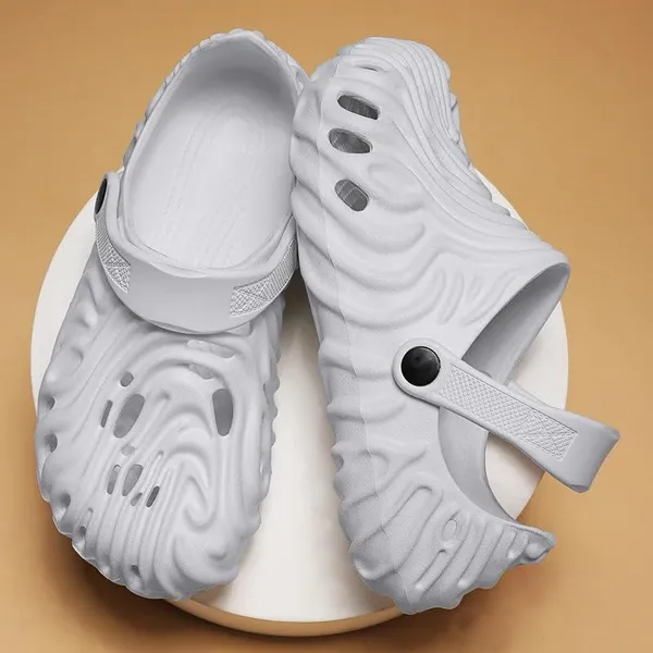Grey_Ethylene_Vinyl_Acetate_Clogs_For_Men_&_Boys