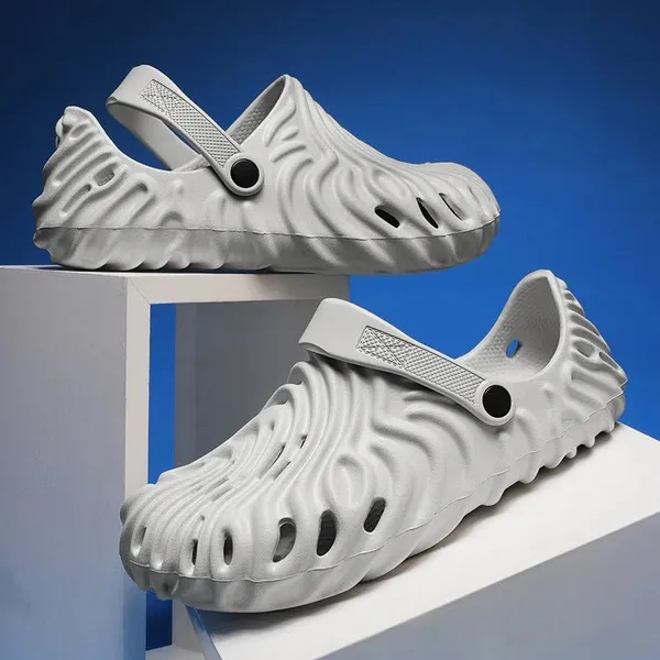 Grey_Ethylene_Vinyl_Acetate_Clogs_For_Men_&_Boys