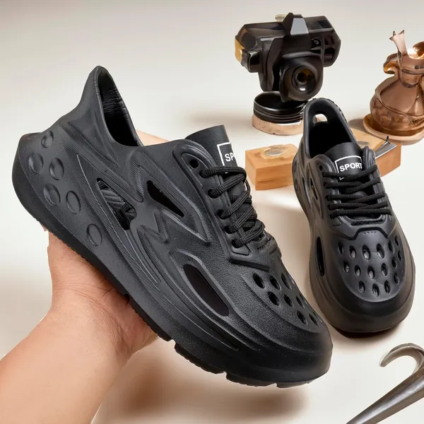 Black_Ethylene_Vinyl_Acetate_Clogs_For_Men_&_Boys