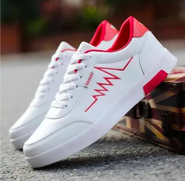 Red_Synthetic_Leather_Sneakers_For_Men_&_Boys