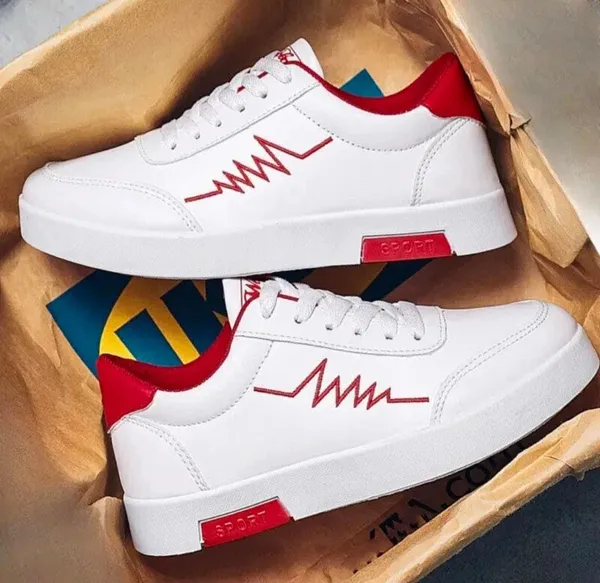 Red_Synthetic_Leather_Sneakers_For_Men_&_Boys
