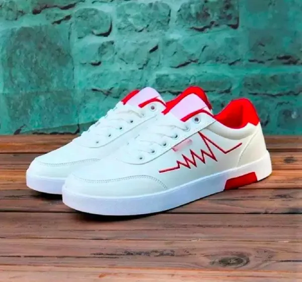 Red_Synthetic_Leather_Sneakers_For_Men_&_Boys