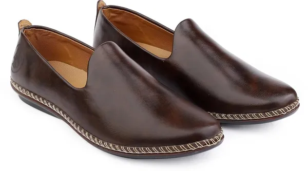Brown_Synthetic_Leather_Loafers_For_Men_&_Boys