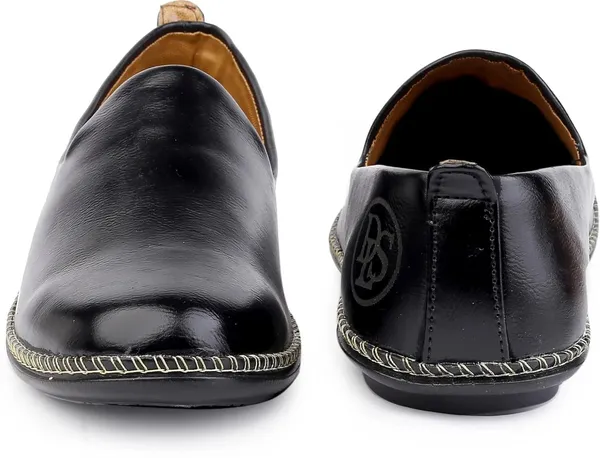 Black_Synthetic_Leather_Loafers_For_Men_&_Boys