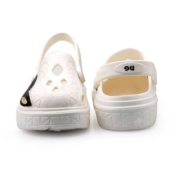 White_Synthetic_Leather_Clogs_For_Men_&_Boys