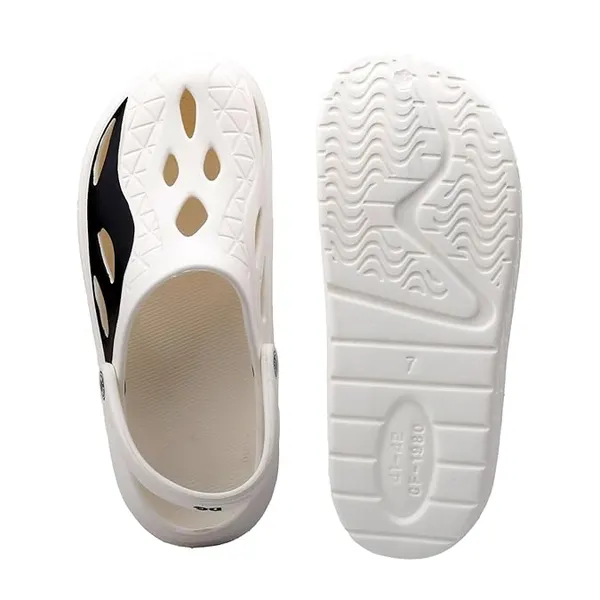 White_Synthetic_Leather_Clogs_For_Men_&_Boys
