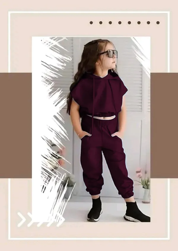 Peronica_Baby_Girls_Casual_Top_Track_Pants_(Maroon)