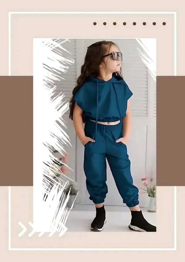 Peronica_Baby_Girls_Casual_Top_Track_Pants_(Dark_Green)