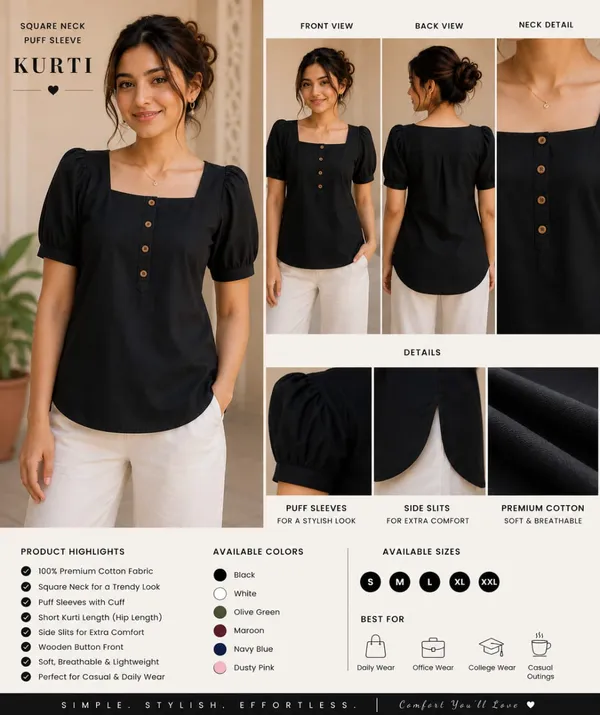 Black_Cotton_Kurti_For_women
