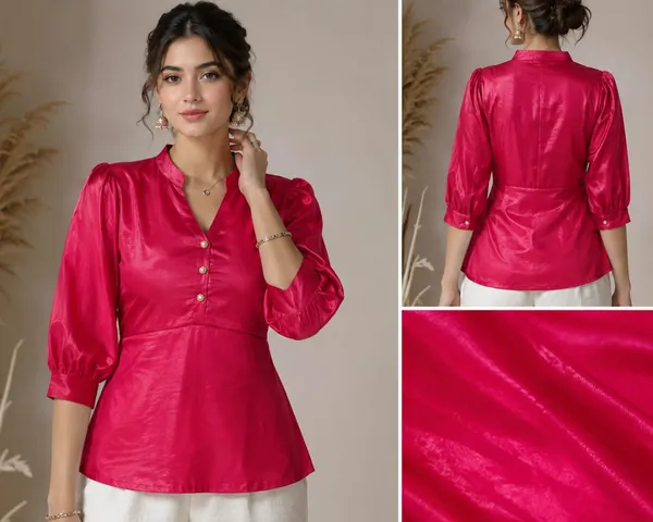 Red_Shine_Cotton_Peplum_Top_For_women