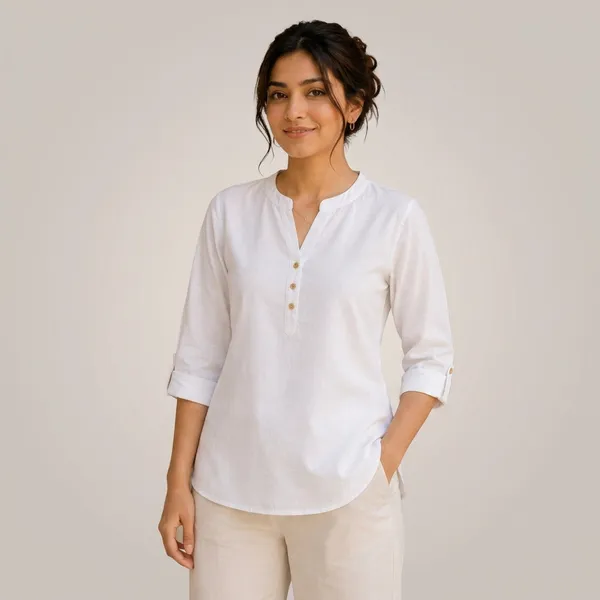 White_Cotton_Top_For_women