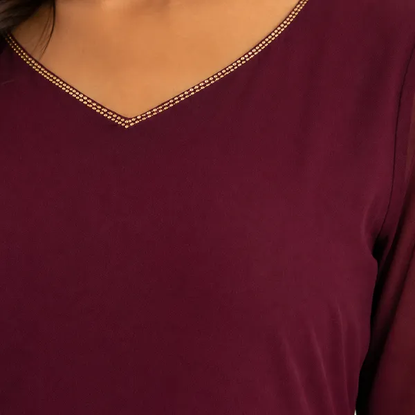 Maroon_Georgette_Anarkali_Dress_For_women