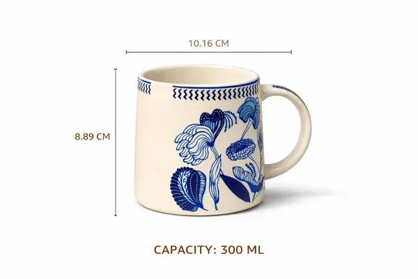 Set_Of_4_Blue_Stag_Ceramic_Coffee_Tea_Mugs_330_Ml_Each_Elegant_And_Durable_Microwave_And_Dishwasher_Safe
