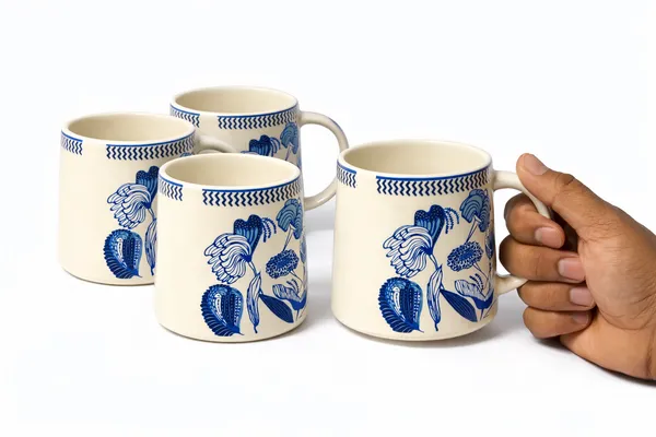 Set_Of_4_Blue_Stag_Ceramic_Coffee_Tea_Mugs_330_Ml_Each_Elegant_And_Durable_Microwave_And_Dishwasher_Safe