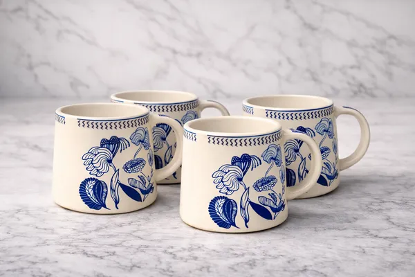 Set_Of_4_Blue_Stag_Ceramic_Coffee_Tea_Mugs_330_Ml_Each_Elegant_And_Durable_Microwave_And_Dishwasher_Safe