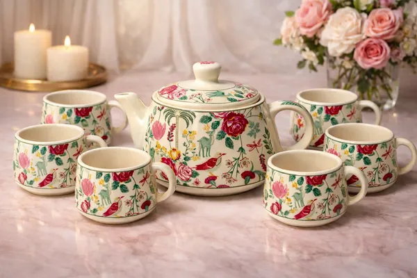 Ceramic_Blossom_Breeze_Tea_Morning_Set_1_Kettle_1_Litre_And_6_Cups_160_Ml_Microwave_And_Dishwasher_Safe_Teapot_Tea_Sets_With_Kettle_For_Gifting