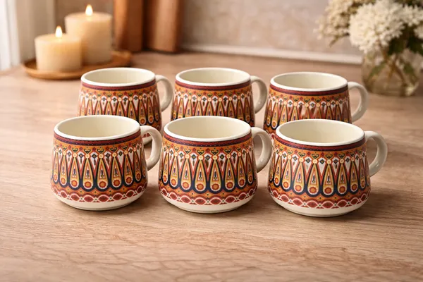 Handcrafted_Ceramic_Color_Bliss_Teapot_Cup_Set_1_Kettle_1_Litre_And_6_Cups_160_Ml_Elegant_Microwave_And_Dishwasher_Safe_Morning_Set_Tea_Sets_With_Kettle_For_Gifting