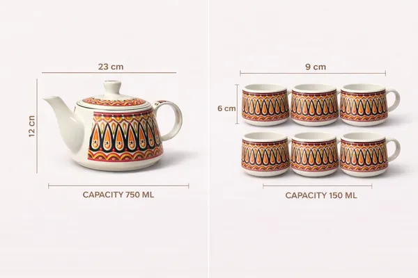 Handcrafted_Ceramic_Color_Bliss_Teapot_Cup_Set_1_Kettle_1_Litre_And_6_Cups_160_Ml_Elegant_Microwave_And_Dishwasher_Safe_Morning_Set_Tea_Sets_With_Kettle_For_Gifting
