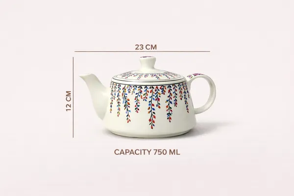 Handcrafted_Ceramic_Design_Bliss_Teapot_Cup_Set_1_Kettle_1_Litre_And_6_Cups_160_Ml_Elegant_Microwave_And_Dishwasher_Safe_Morning_Set_Tea_Sets_With_Kettle_For_Gifting