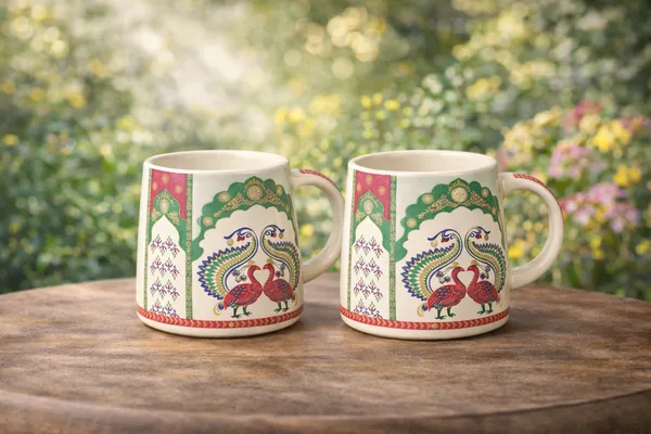 Set_Of_2_Ceramic_Tea_Coffee_Mugs_Peacock_Design_Pcs_330_Ml_Each_Elegant_And_Durable_Microwave_And_Dishwasher_Safe