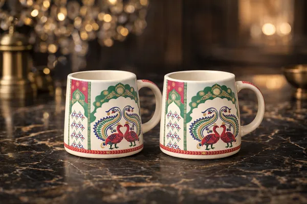 Set_Of_2_Ceramic_Tea_Coffee_Mugs_Peacock_Design_Pcs_330_Ml_Each_Elegant_And_Durable_Microwave_And_Dishwasher_Safe