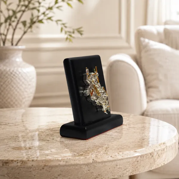 Gold_Silver_Plating_Wooden_Base_Resin_Idol_For_Home_Decor