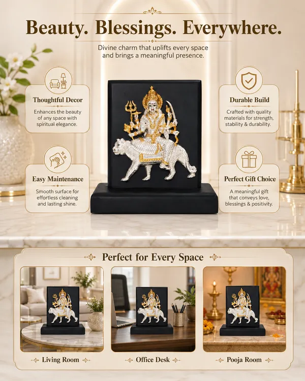 Gold_Silver_Plating_Wooden_Base_Resin_Idol_For_Home_Decor
