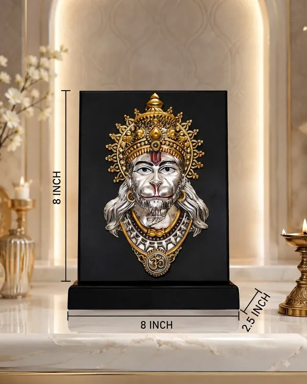 Gold_Silver_Plating_Wooden_Base_Resin_Idol_For_Home_Decor