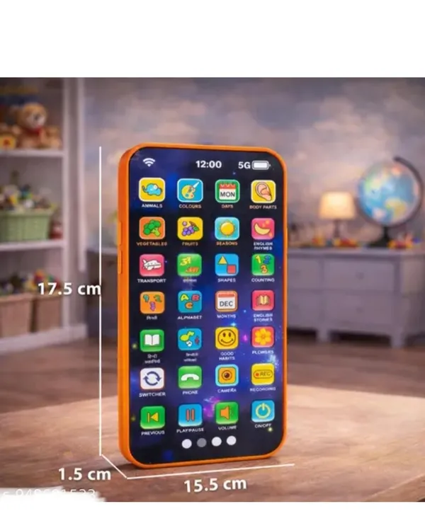 Multicolor_Plastic_Rechargeable_Smart_Phone_Educational_Learning_Toy_For_Kids
