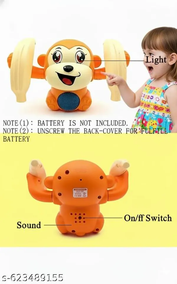 Toybaazi_Multicolor_Plastic_Musical_Tumbling_Dancing_Monkey_Toy_For_Kids