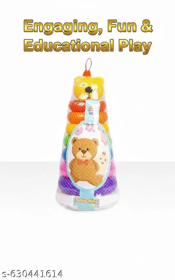 Multicolor_Plastic_Teddy_Ring_Stacker_Educational_Toy_For_Kids
