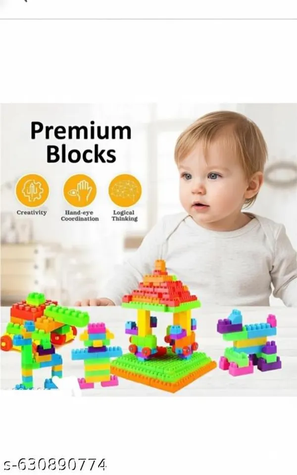 Multicolor_Plastic_70_Piece_Building_Blocks_Set_For_Kids