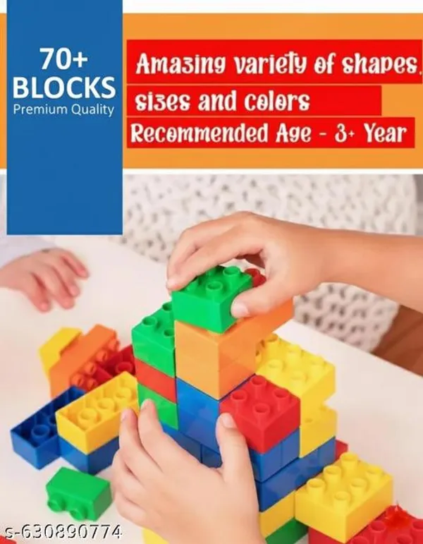 Multicolor_Plastic_70_Piece_Building_Blocks_Set_For_Kids
