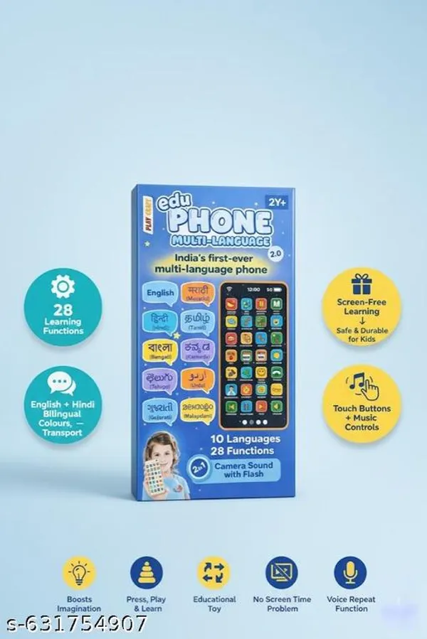 Multicolor_Plastic_Rechargeable_Smart_Phone_Educational_Learning_Toy_For_Kids