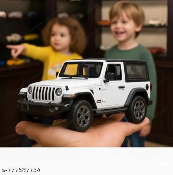 White_Die_Cast_Metal_Pull_Back_Mahindra_Thar_Toy_Car_For_Kids