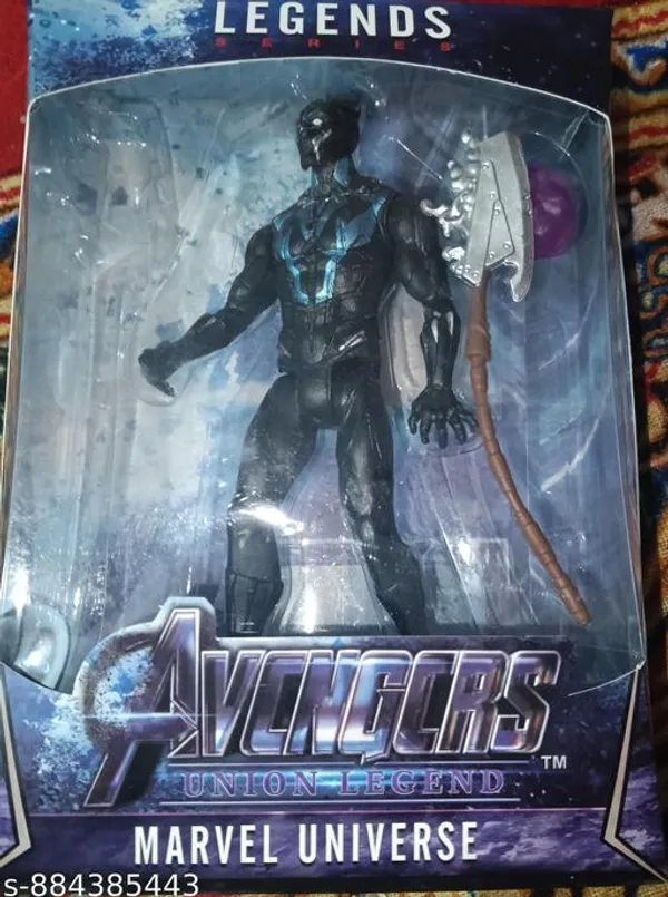 Black_Plastic_Marvel_Black_Panther_Poseable_Action_Figure_For_Kids