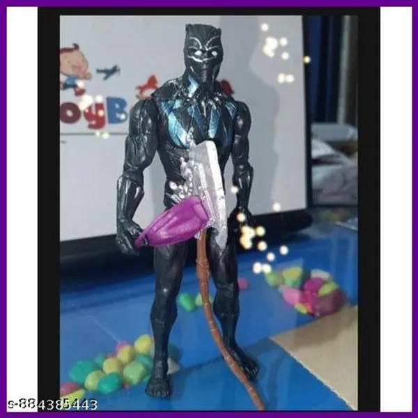 Black_Plastic_Marvel_Black_Panther_Poseable_Action_Figure_For_Kids