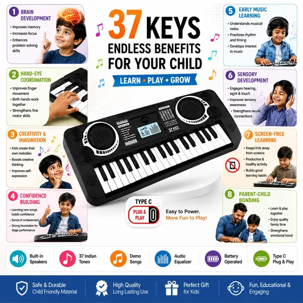 thirtyseven-Key_Mini_Electronic_Keyboard_for_Kids_|_37_Indian_Tones_|_Type-C_Power_|_Built-in_Speakers_|_LCD_Display_|_Piano_Learning_Toy