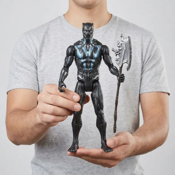 Black_Plastic_Marvel_Black_Panther_Poseable_Action_Figure_For_Kids