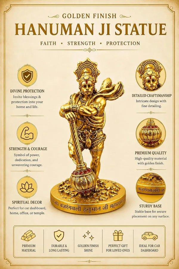 Golden_Hanuman_Ji_With_Gada_Idol_Decorative_Hindu_God_Statue_For_Home_Temple_Office_Car_Dashboard_Spiritual_Pooja_Murti_Premium_Resin_Idol