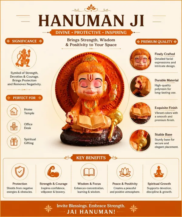 Cute_Meditating_Hanuman_Ji_Idol_With_Gada_Ramayan_Book_Premium_Resin_Bajrangbali_Murti_For_Home_Temple_Office_Desk_Car_Dashboard_Pooja_Room_Spiritual_Gift_Decorative_Hindu_God_Statue