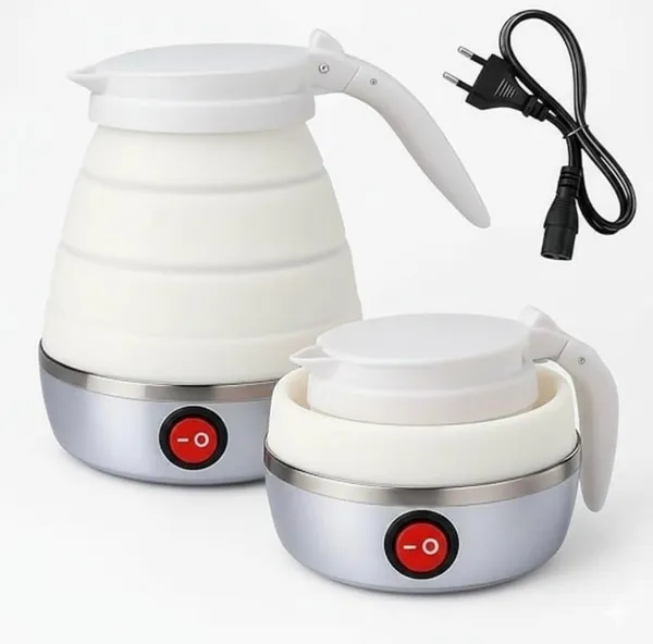 White_Silicone_Foldable_Collapsible_Electric_Travel_Kettle