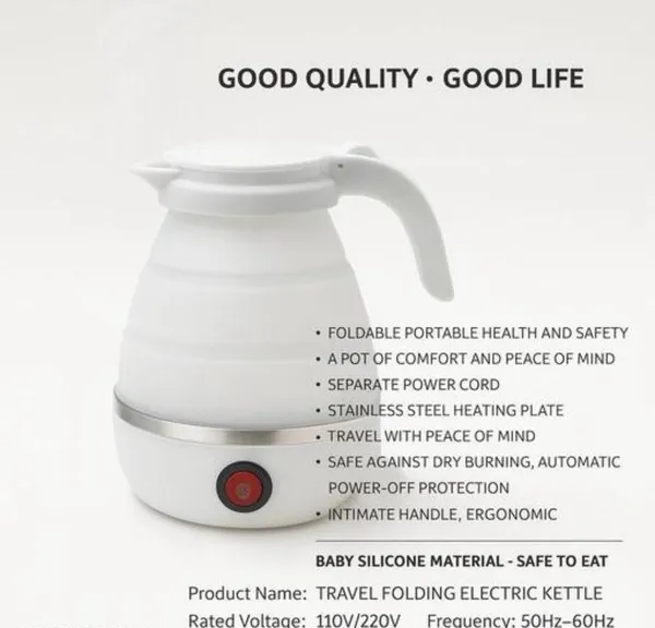 White_Silicone_Foldable_Collapsible_Electric_Travel_Kettle
